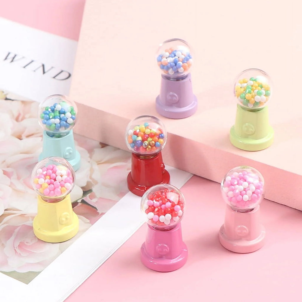 Mini Candy Machine Model Doll House Furniture Toys Q1118