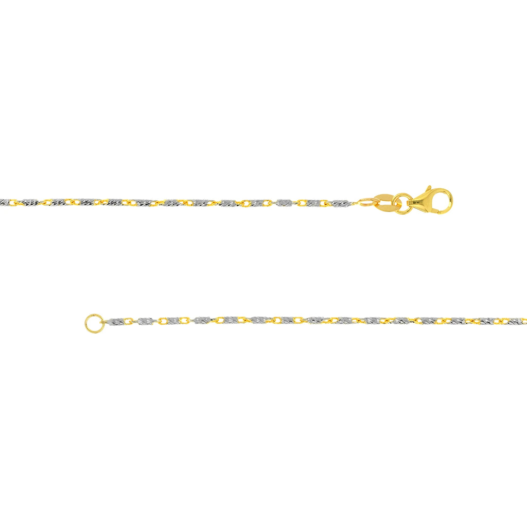 18" 1.20mm Diamond Cut Chain Necklace G58151