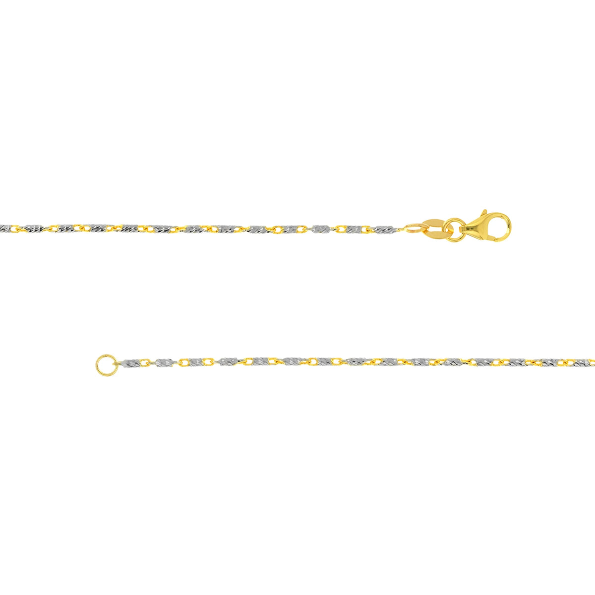 18" 1.20mm Diamond Cut Chain Necklace G58151