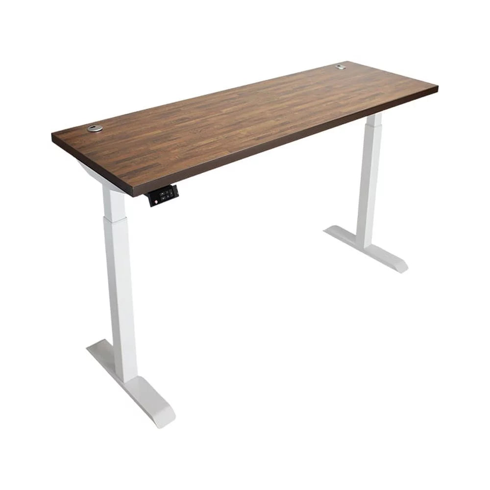 Dual Motor Height Adjustable Desk with White Frame I218173