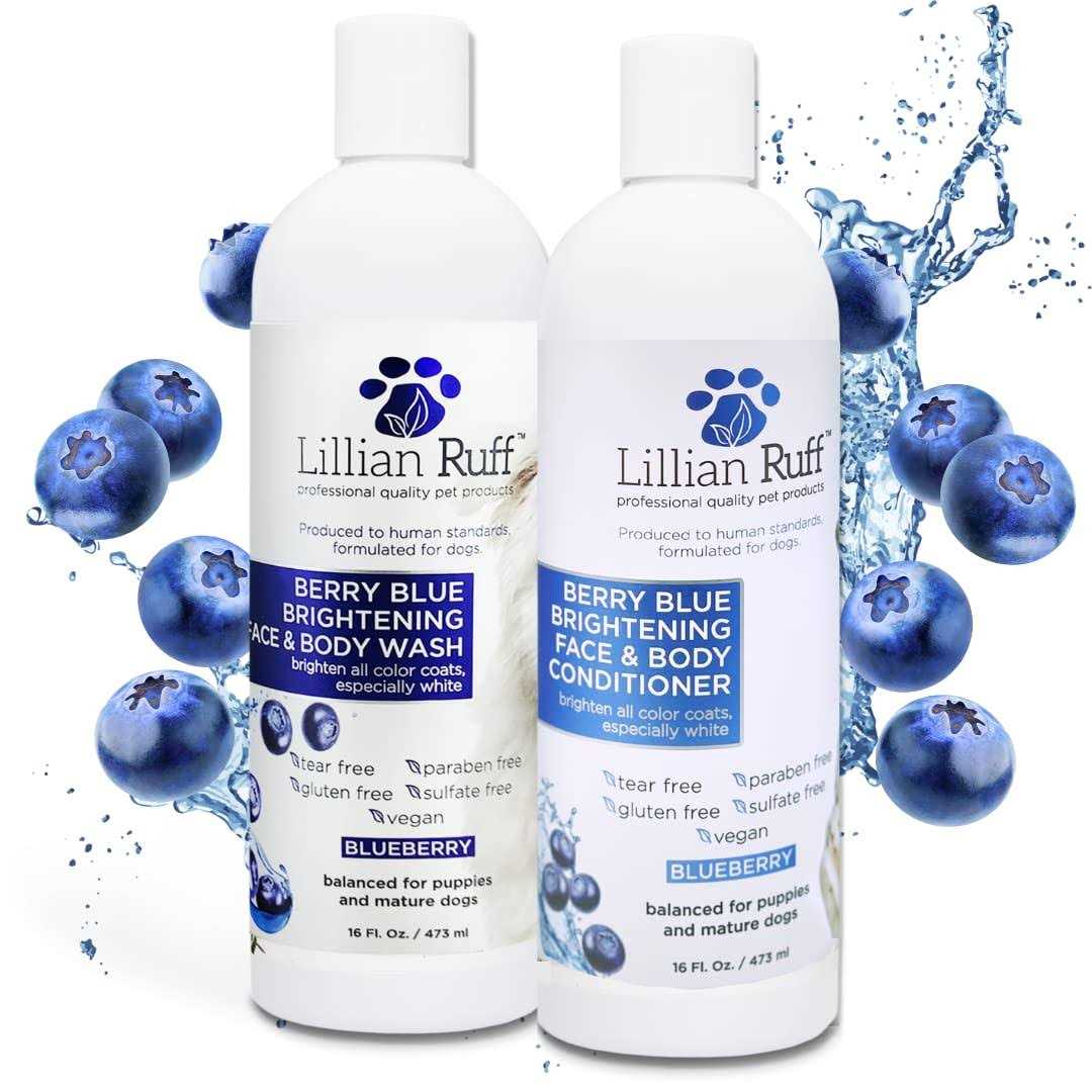 Berry Blue Brightening Face and Body Wash for Dogs and Cats K816828