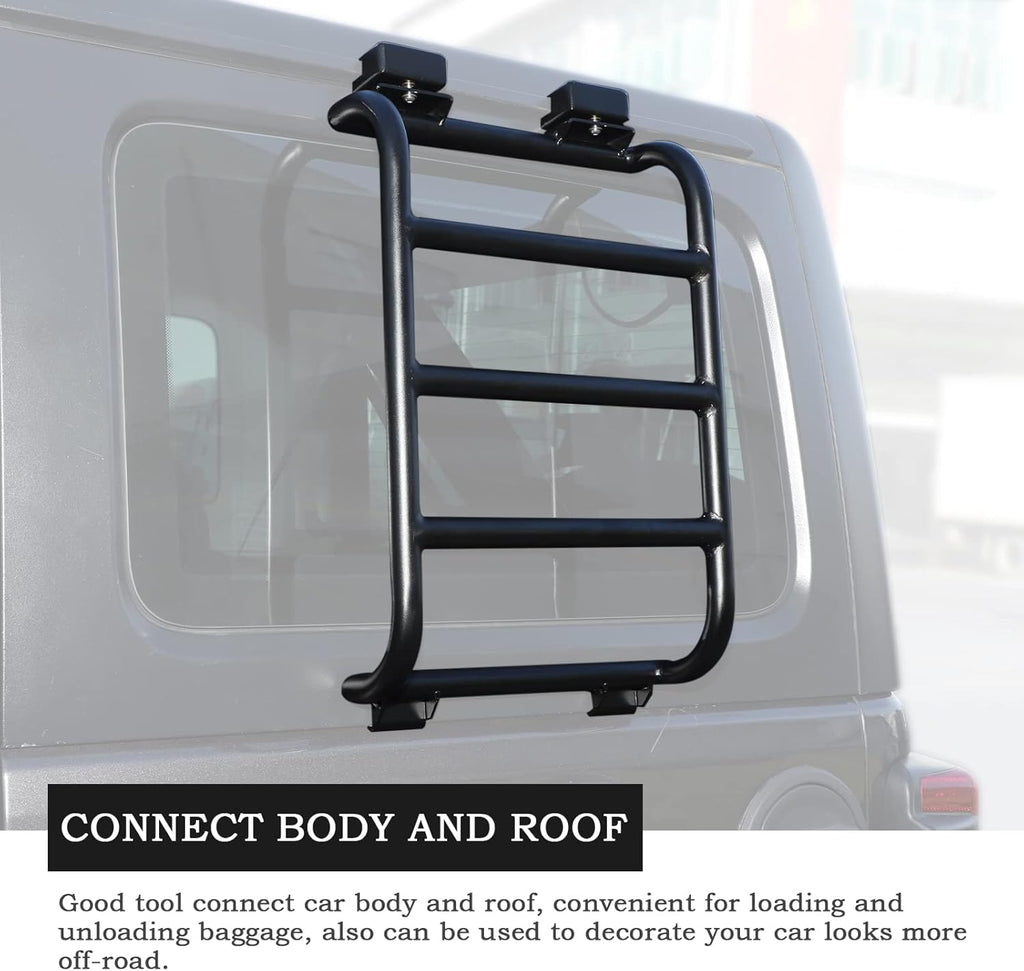 Aluminium Alloy Rear Window Ladder Car Body Functional Decoration Accessories P58957