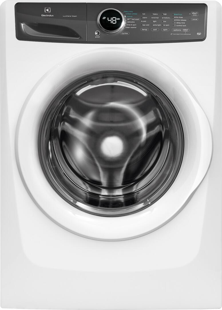 27" Front Load Washer with 4.3 cu. ft. Capacity in White S268
