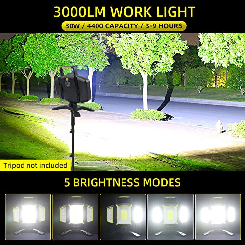 Portable LED Magnetic Work Light with 5 Light Modes X313804