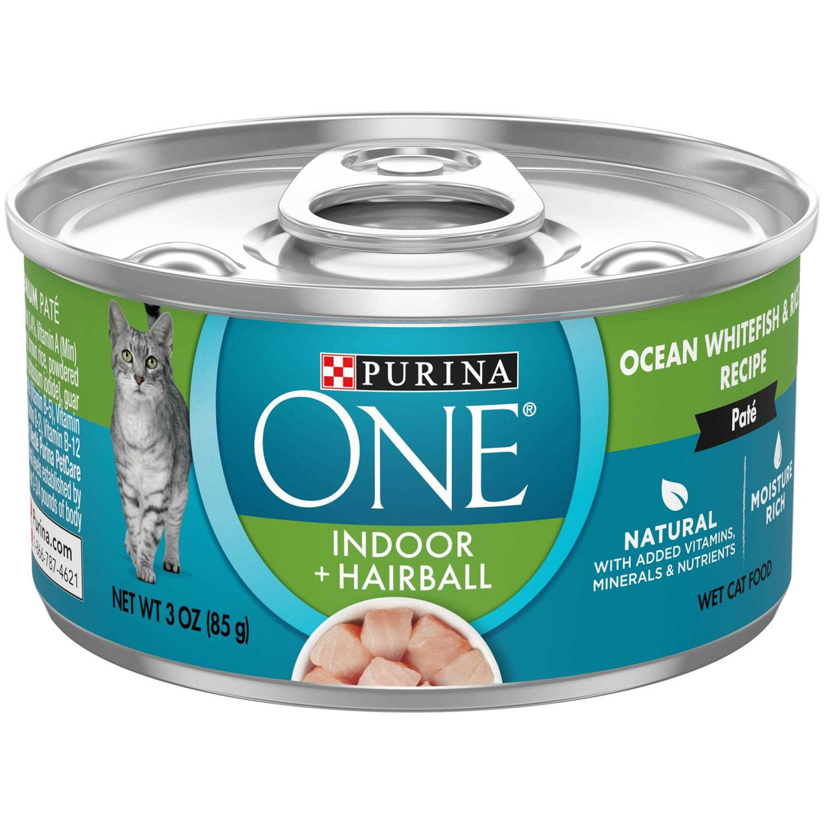 High Protein Whitefish & Rice Wet Cat Food C354815