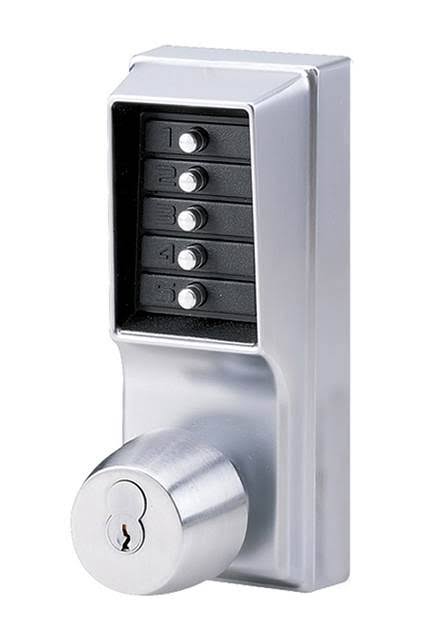 Mechanical Keyless Pushbutton Door Lock with Knob B777
