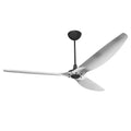 84 Ceiling Fan with Brushed Aluminum Blades and Black Finish E6030