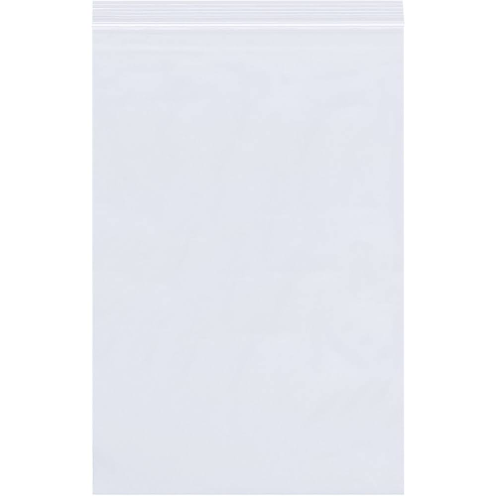 5 x 20 in. 4 Mil Reclosable Poly Bags U747196