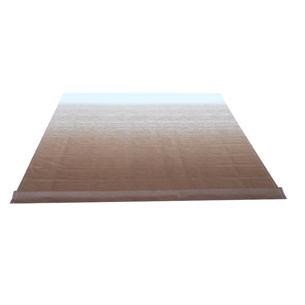 Brown 10x8 ft Vinyl Fabric RV Awning Replacement A7370