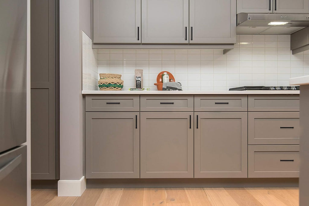 30 Pack Matte Black Square Cabinet Handles C765