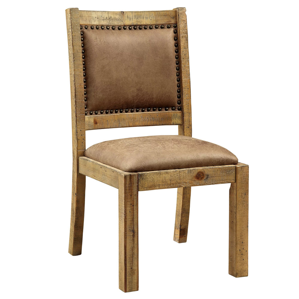Rustic Oak 6-Piece Dining Set E229060
