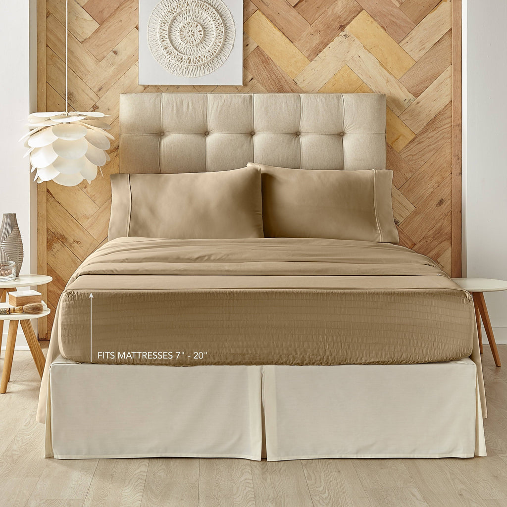 500 Thread Count 4 Piece Bed Sheet Set - Sage - California King A559129