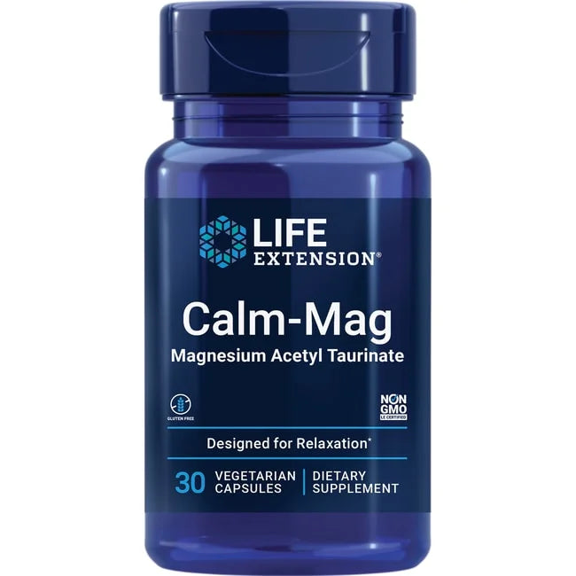 Magnesium Acetyl Taurinate Supplement 30 Capsules M805