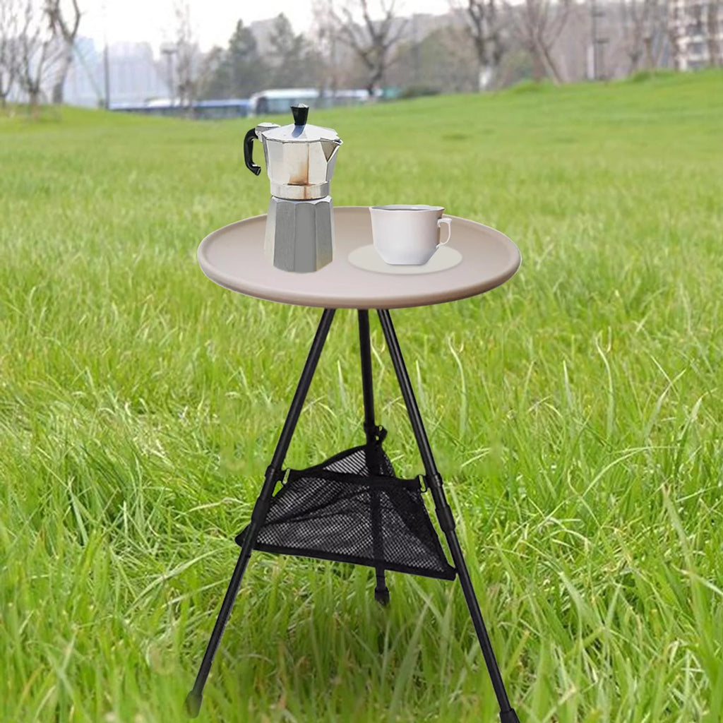 Folding Camping Table with Mesh Pocket R92997