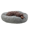 Long Fur Donut Dog Bed Q51593