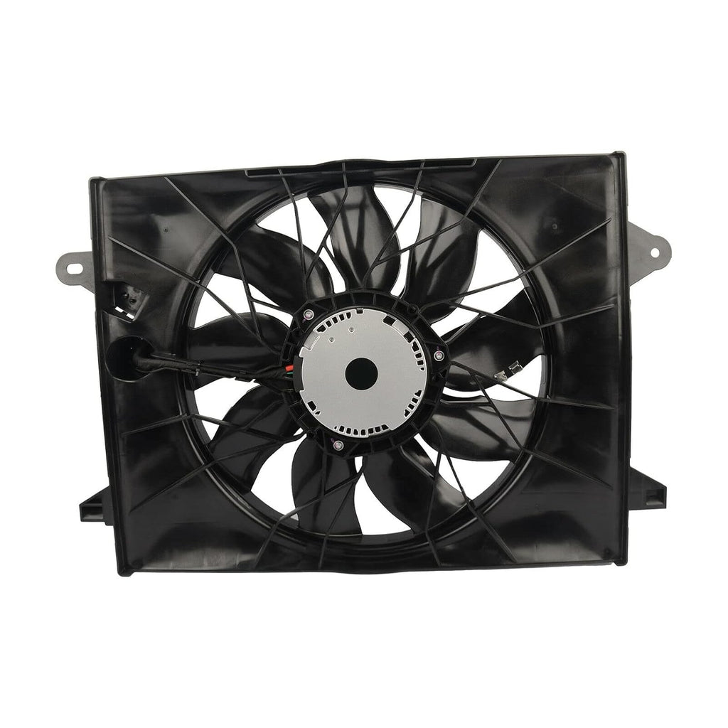 Engine Radiator Dual Cooling Fan Motor Assembly Replacement P65351