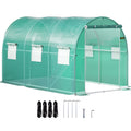 Walk-in Greenhouse Galvanized Frame N27436
