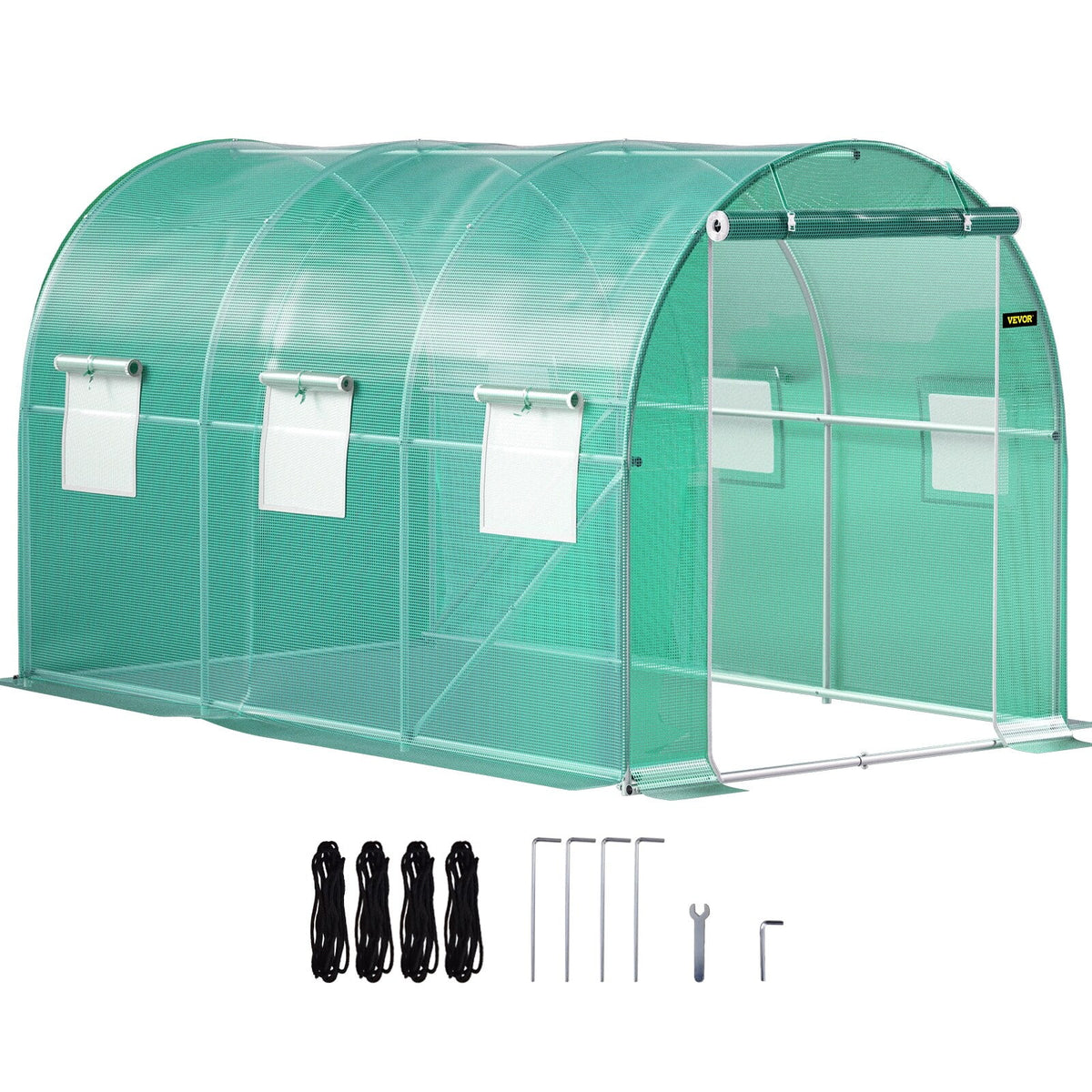 Walk-in Greenhouse Galvanized Frame N27436