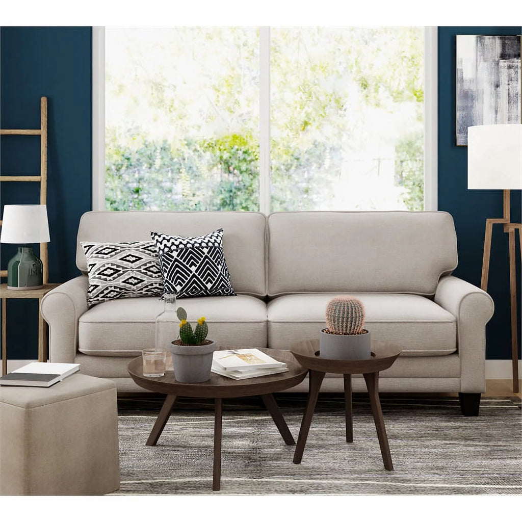 Light Gray Fabric Sofa O50656