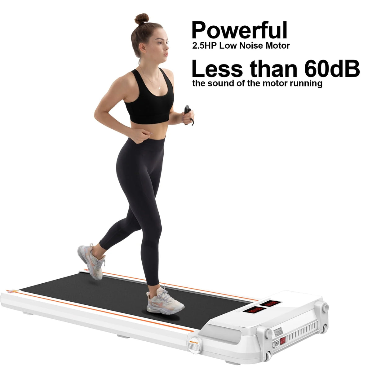 2.5HP Slim Electric Treadmill with LED Display N403