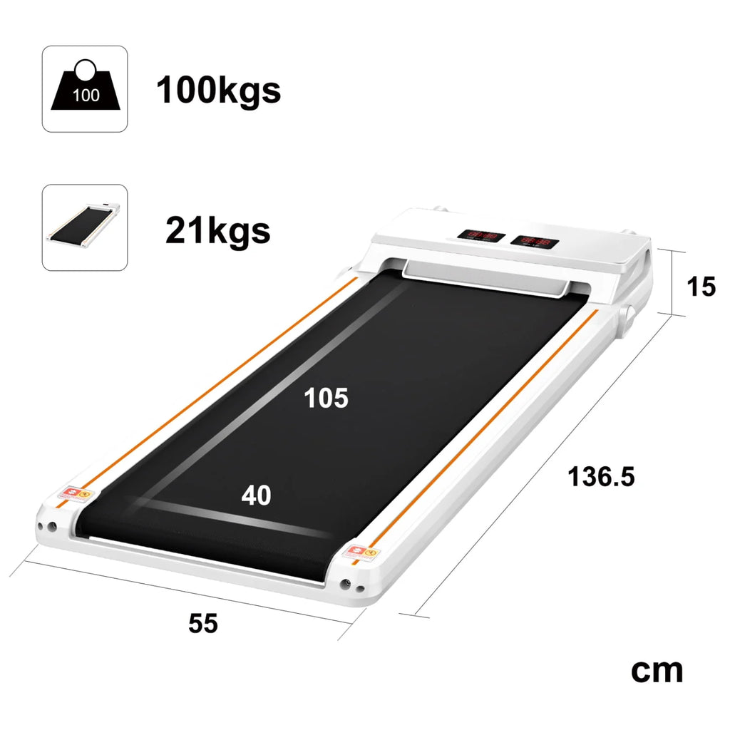 2.5HP Slim Electric Treadmill with LED Display N403