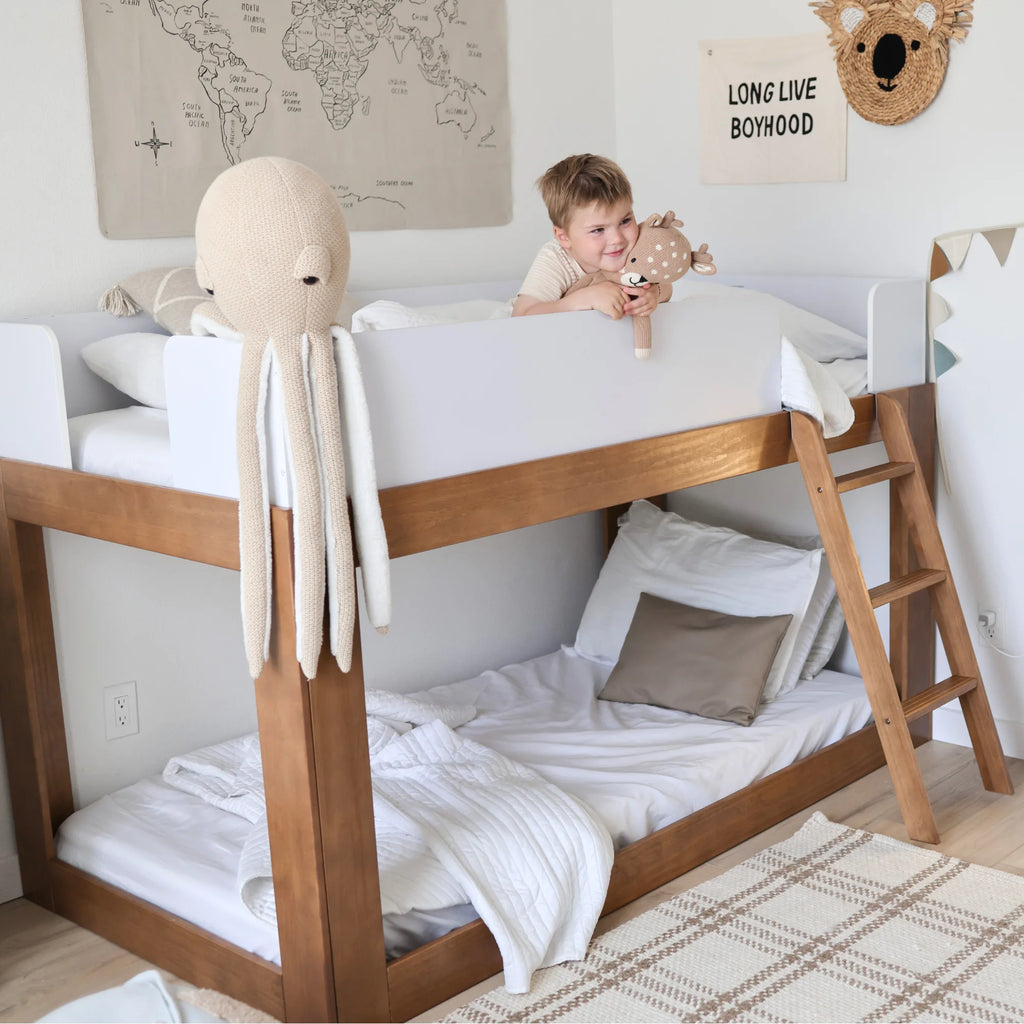 Twin Over Twin Wood Bunk Bed G151591