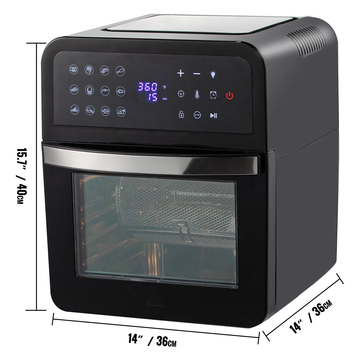 13QT 1700W Convection Toaster Pizza Oven J833721