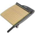 12 Cut Length 15 Sheet Capacity Gray Guillotine Trimmer G994