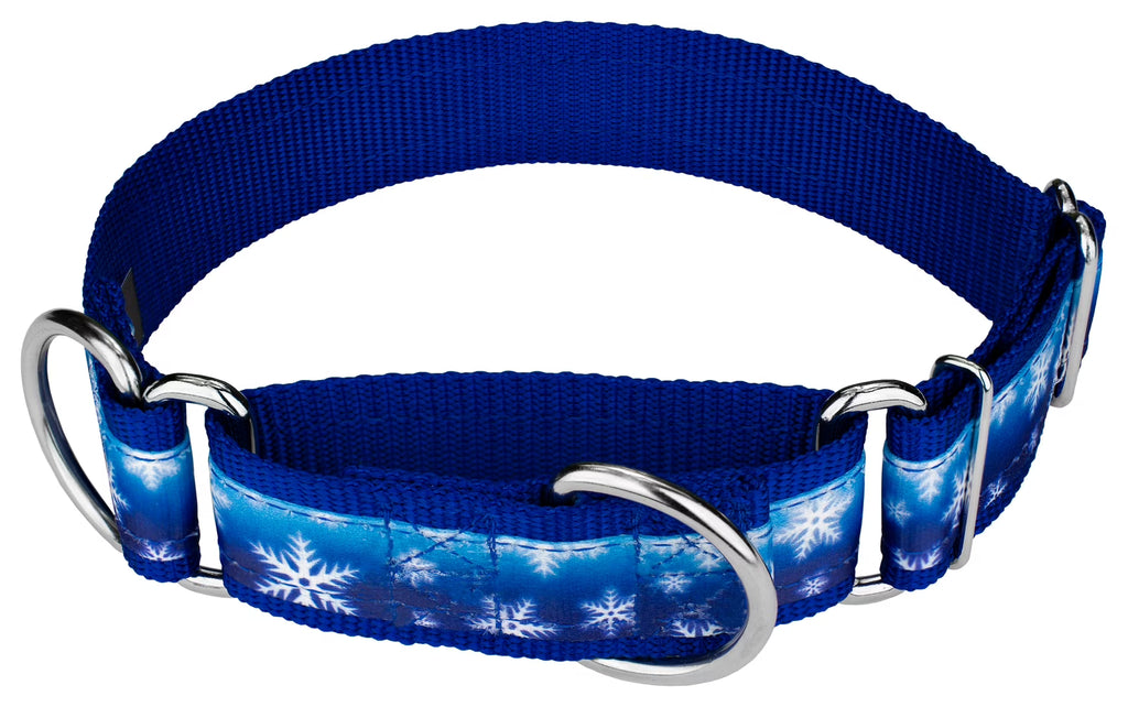 Winter Wonderland Martingale Dog Collar, 1 1/2 inch, Large H62737