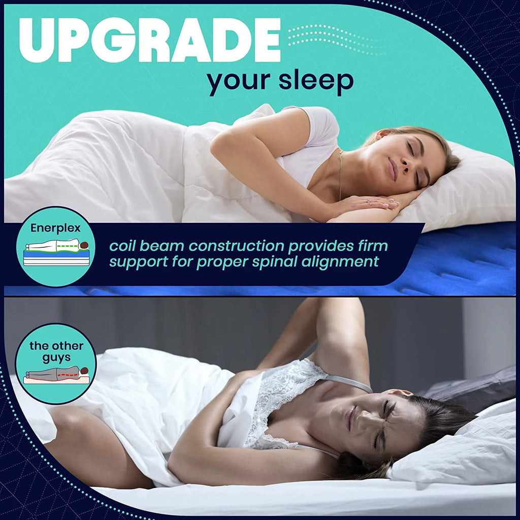 Queen 13 Inch Built-in Pump Air Mattress R268897