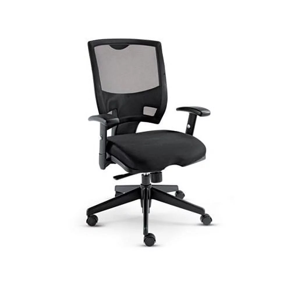 Black Fabric Mesh Chair A5897