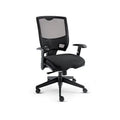 Black Fabric Mesh Chair A5897