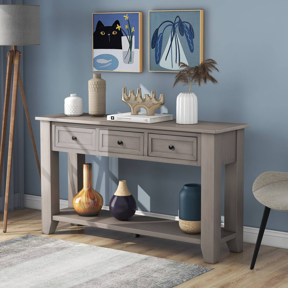 Grey Console Table A4255