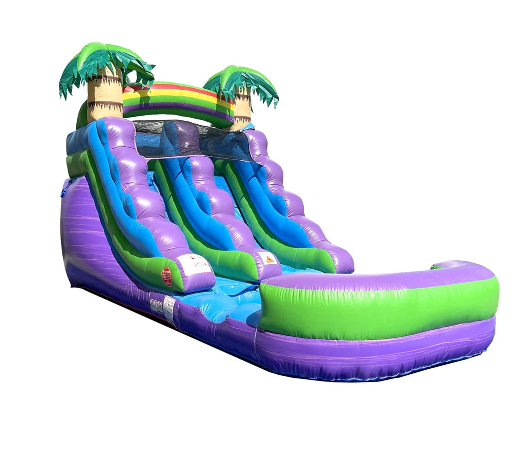 Pink Unicorn Inflatable Water Slide F933