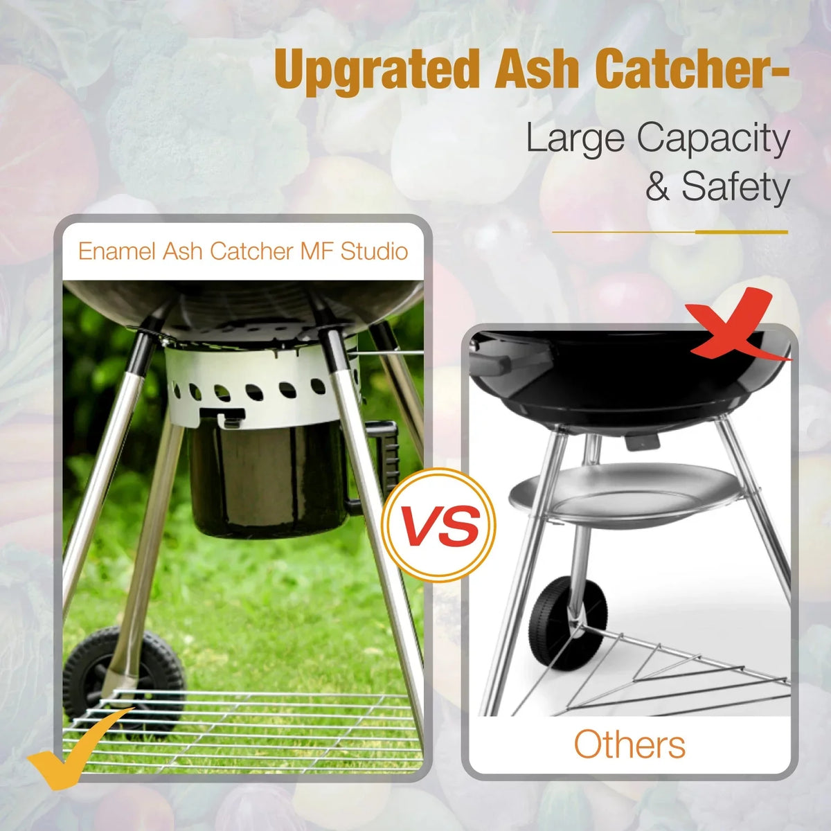 Portable Charcoal BBQ Grill M997