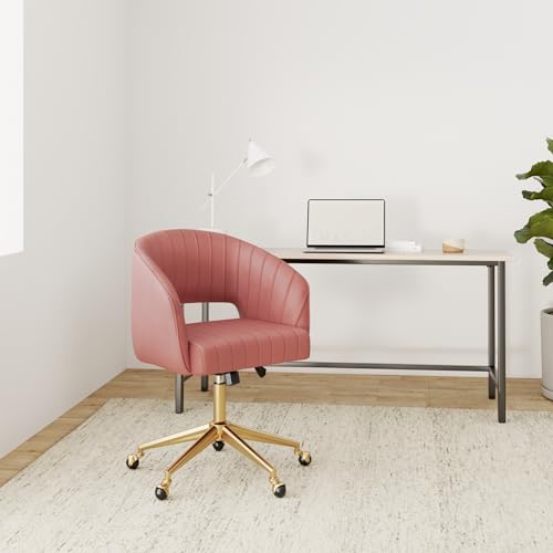 Velvet Ergonomic Upholstered Desk Chair D81119