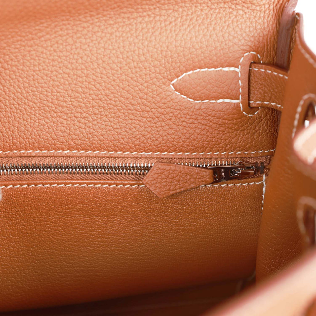Gold 28 Togo Leather Handbag L40010