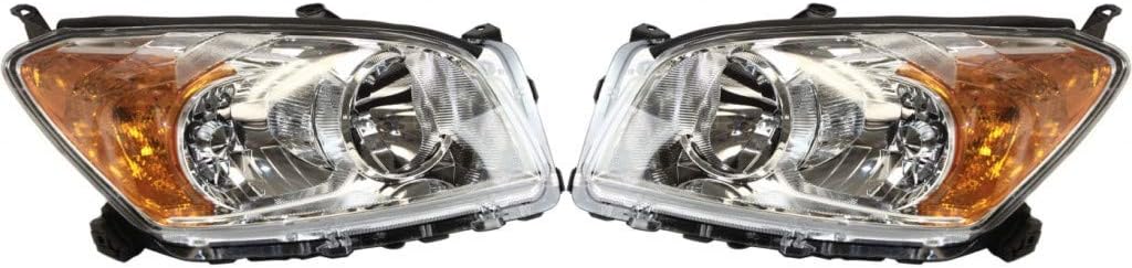 Headlight Assembly Pair for Toyota Rav4 2009 2012 R353694