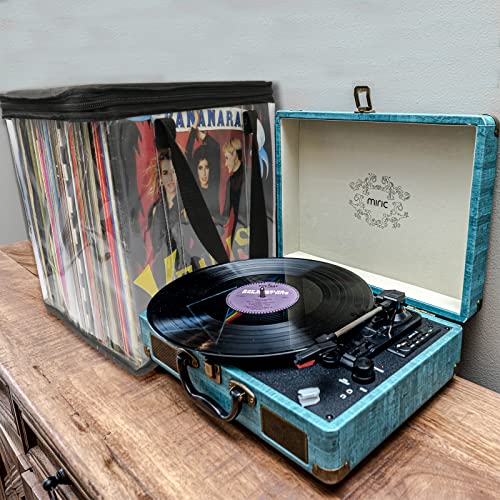 Vinyl Record Storage Cases 6 Pack Clear PVC Z3200