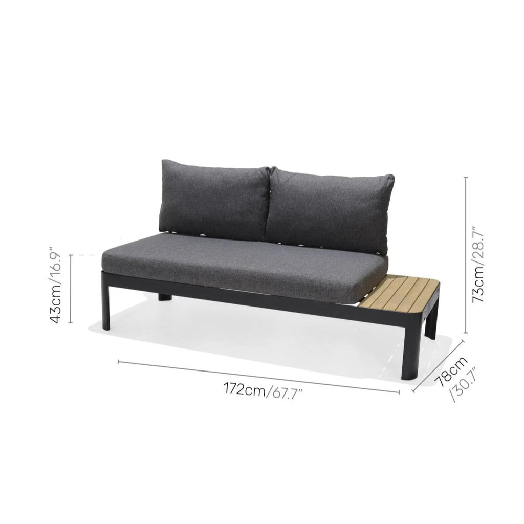 Outdoor Patio Sofa with Cushions P63462