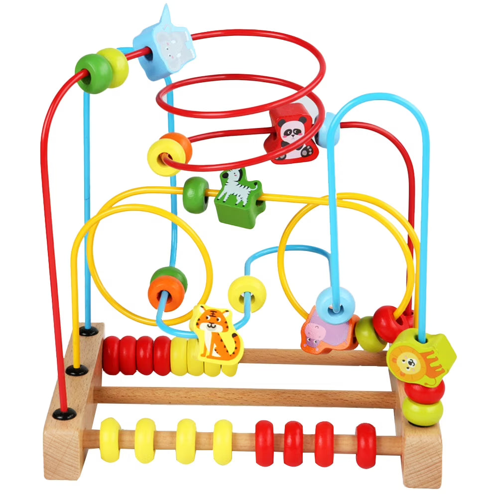 Wooden Beads Roller Montessori Toy X7700