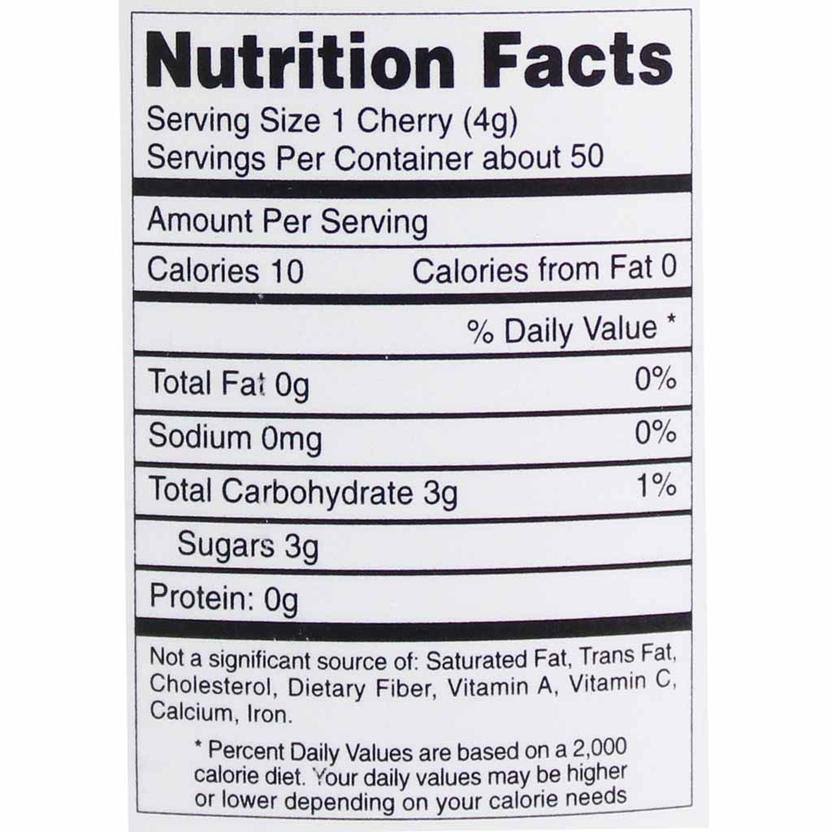 400 Gram Jar Pack of 3 Maraschino Cherries in Syrup J715