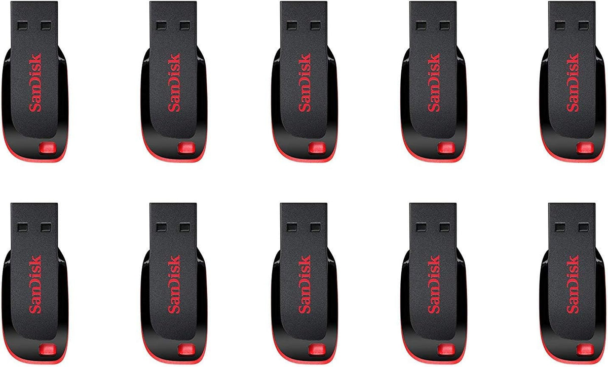 8GB USB 2.0 Flash Memory Drive (10 Pack) O1670