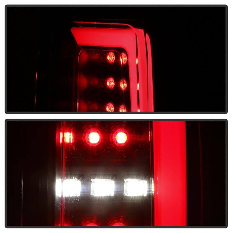 Black Smoke LED Tail Lights X240258