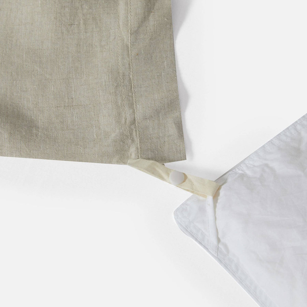 California King French Linen Duvet Cover J338