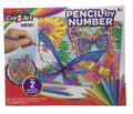 Pencil by Number Butterfly W59247