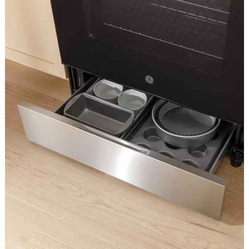 4 Element Free-Standing Electric Range in Stainless Steel K4004