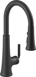 Matte Black Pull-Down Kitchen Sink Faucet Y67199