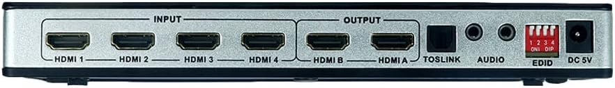 4x2 4K@60Hz HDMI Matrix Switcher Splitter with ARC Y4026