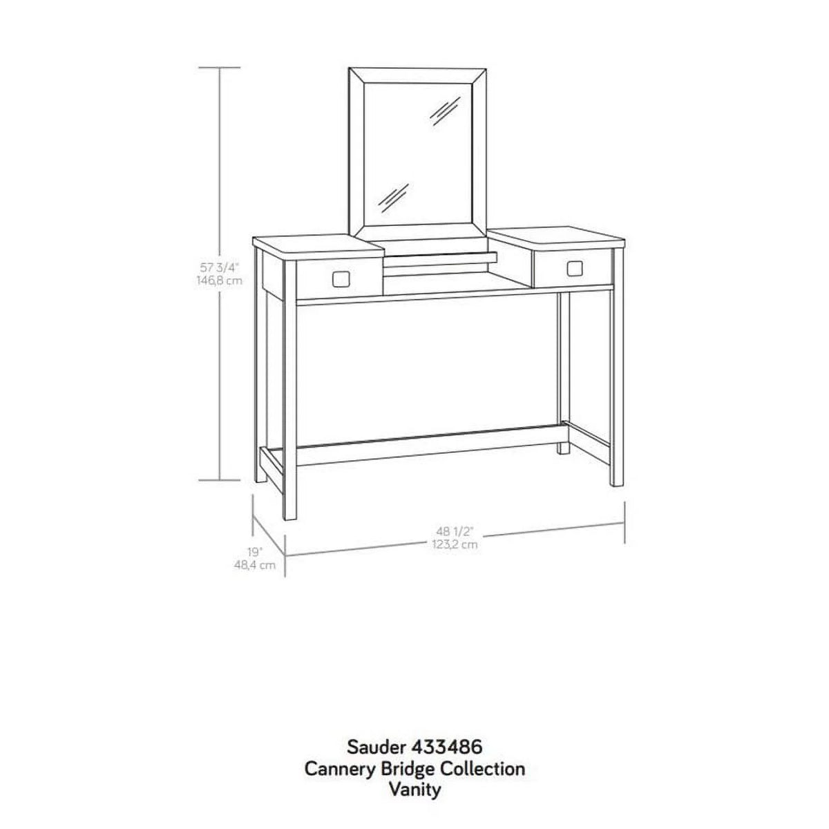 Bedroom Vanity with Mirror T465